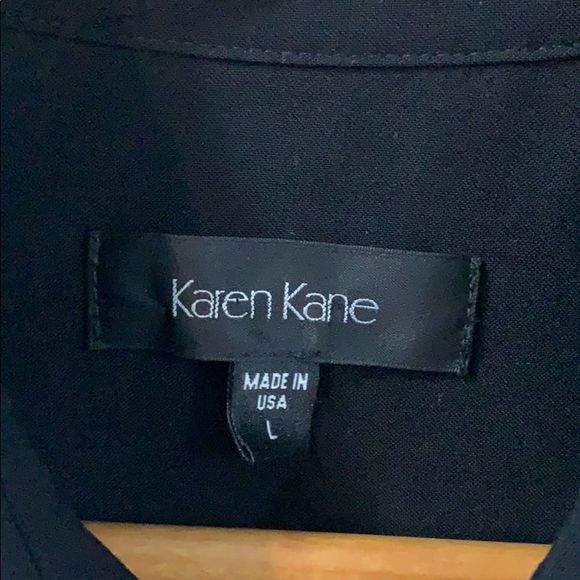 3/$25 - Karen Kane Women’s bowling shirt - Picture 2 of 4